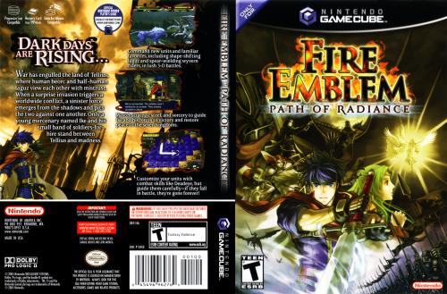 Fire Emblem Path Of Radiance Cover - Click for full size image